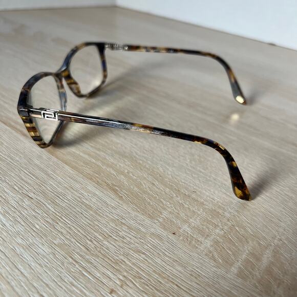 Versace Mod.3163 992 Eyeglasses Brown Marble PARTS ONLY 54-17-140 - Picture 7 of 10
